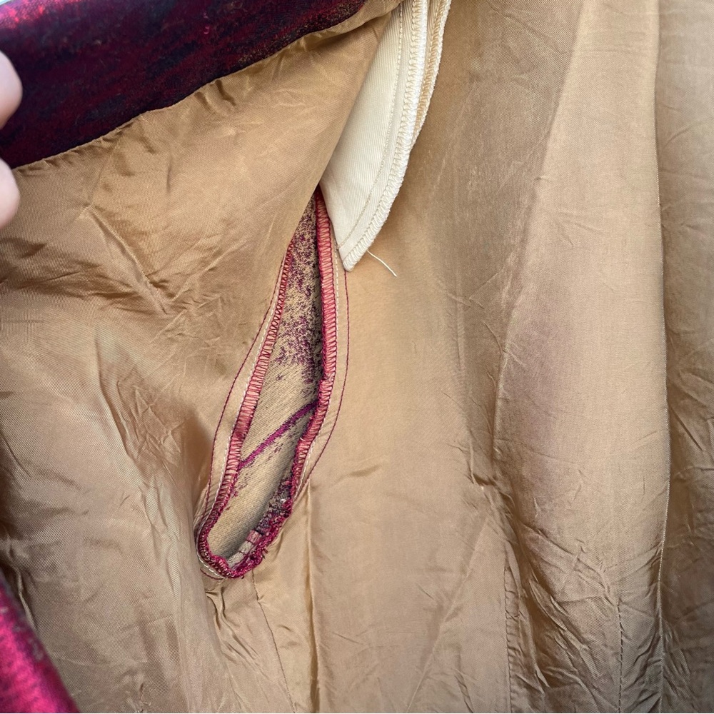 Finley | Red Shimmer Blazer Jacket - Picture 10 of 11